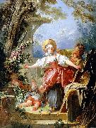 Jean Honore Fragonard Blind man s bluff game oil painting reproduction
